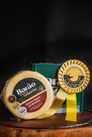 QUEIJO BARÃO DA CANASTRA PREMIADO OURO 1KG