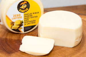 QUEIJO SEM LACTOSE - QUEIJO MINAS PADRÃO ZERO LACTOSE VIMILK PESO 500G