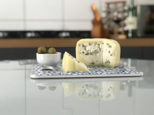 QUEIJO TRUFADO COM AZEITONA BOM DA FAZENDA 600 G